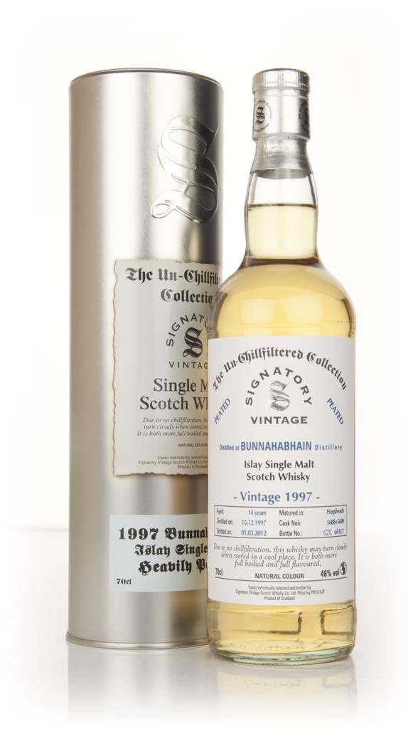 Bunnahabhain 14 Year Old 1997 - Heavily Peated - Un-Chillfiltered (Sig Single Malt Whisky