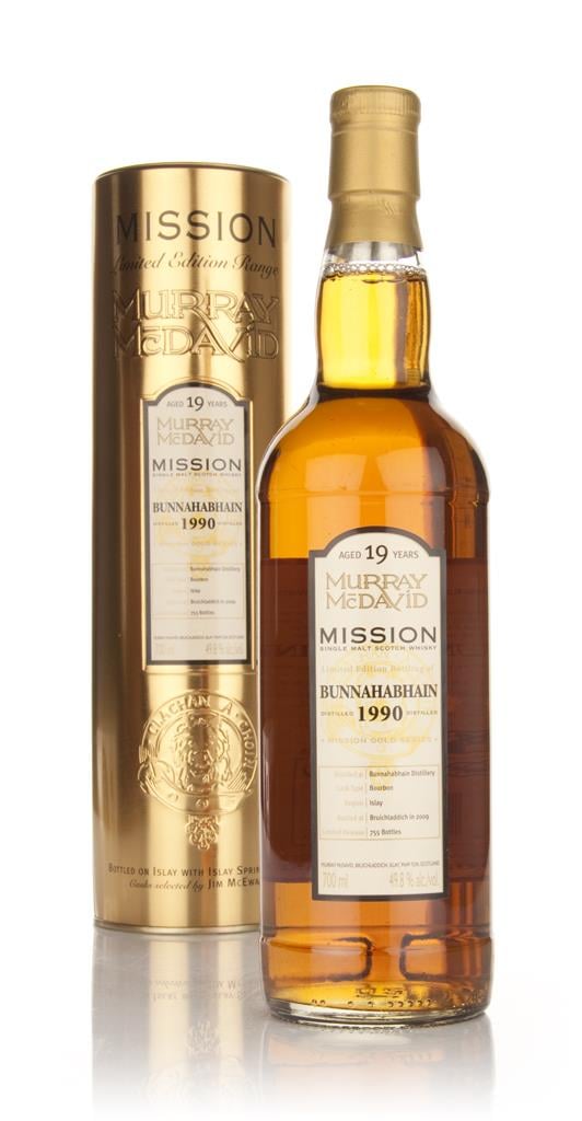 Bunnahabhain 19 Year Old 1990 - Mission (Murray McDavid) Single Malt Whisky