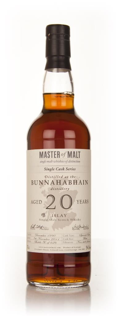 Bunnahabhain 20 Year Old 1990 - Single Cask (Master of Malt) Single Malt Whisky