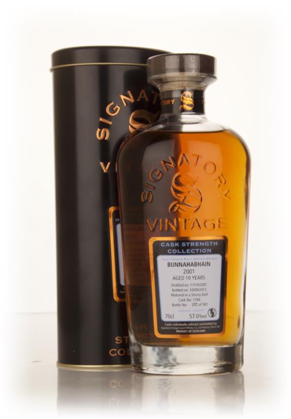 Bunnahabhain 10 Year Old 2001 (cask 1766) - Cask Strength Collection ( Single Malt Whisky