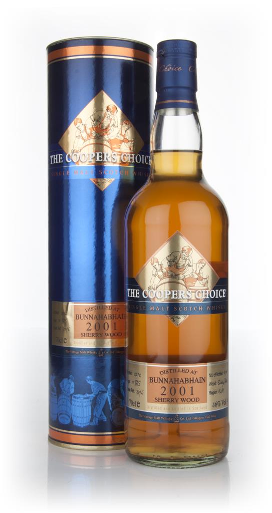 Bunnahabhain 10 Year Old 2001  - Coopers Choice (Vintage Malt Whisky C Single Malt Whisky