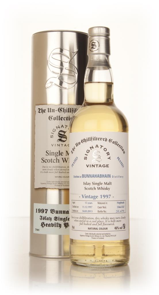Bunnahabhain 15 Year Old 1997 (casks 5566+5567) - Un-Chillfiltered (Si Single Malt Whisky