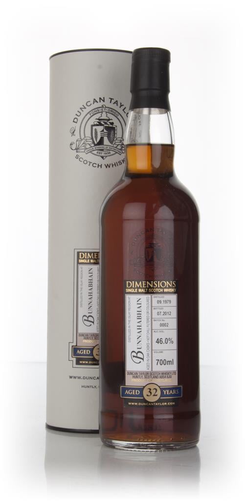 Bunnahabhain 32 Year Old 1979 - Batch 2 - Dimensions (Duncan Taylor) Single Malt Whisky