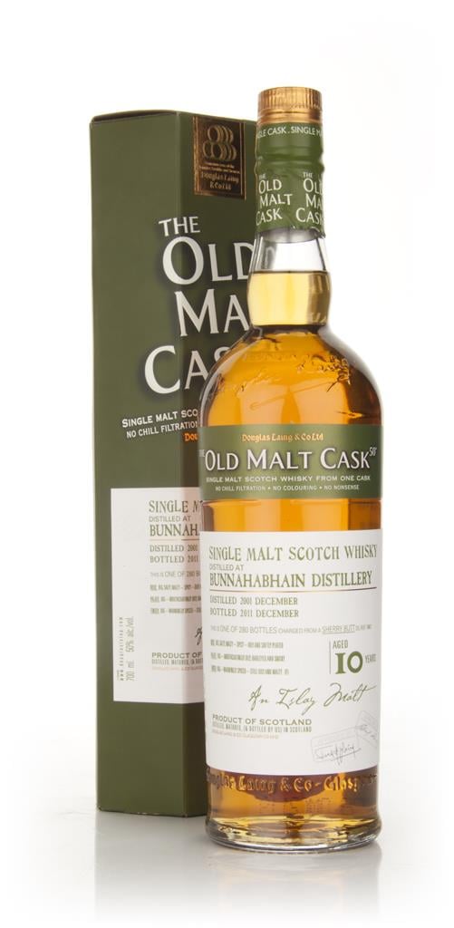 Bunnahabhain 10 Year Old 2001 Sherry - Old Malt Cask (Douglas Laing) Single Malt Whisky