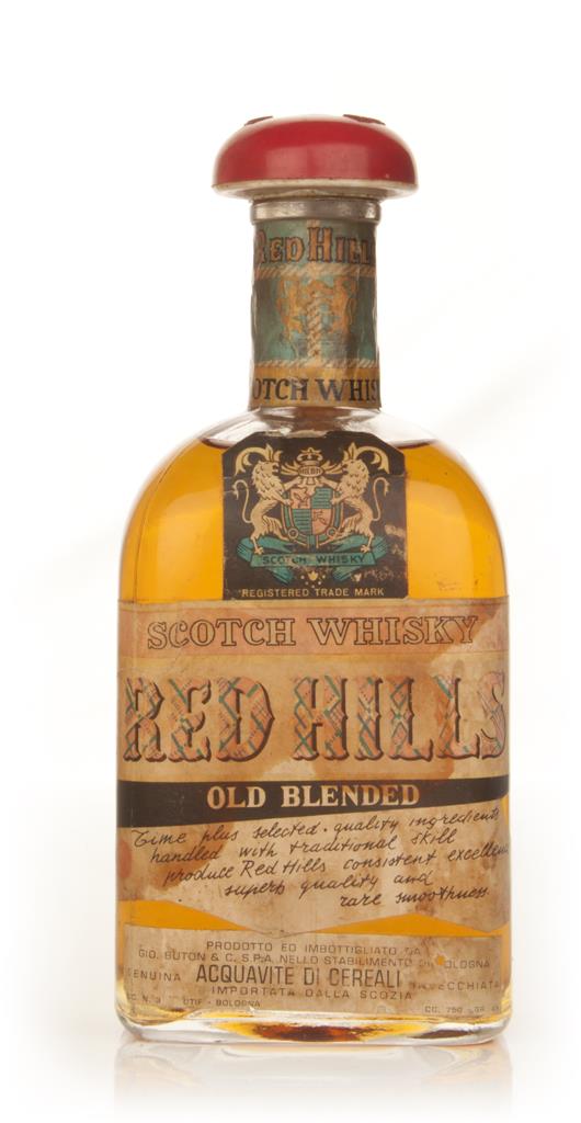 Red Hills Old Blended Scotch Whisky - 1970s Blended Whisky