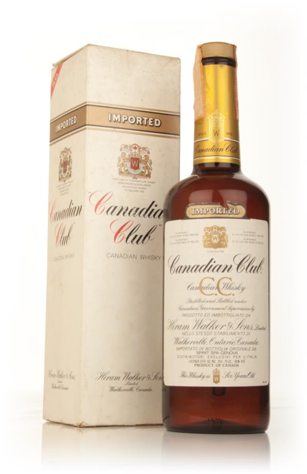 Canadian Club 6 Year Old Whisky - early 1980s Blended Whisky