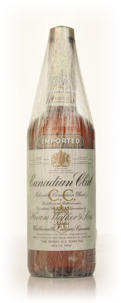Canadian Club 6 Year Old Whisky - 1971 Blended Whisky