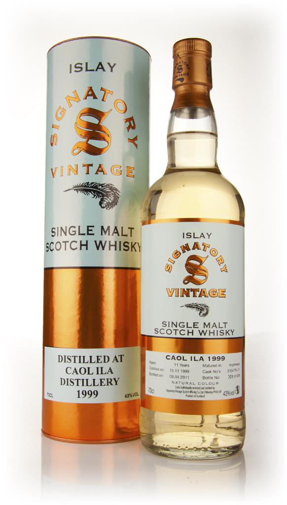 Caol Ila 11 Year Old 1999 (Signatory) Single Malt Whisky