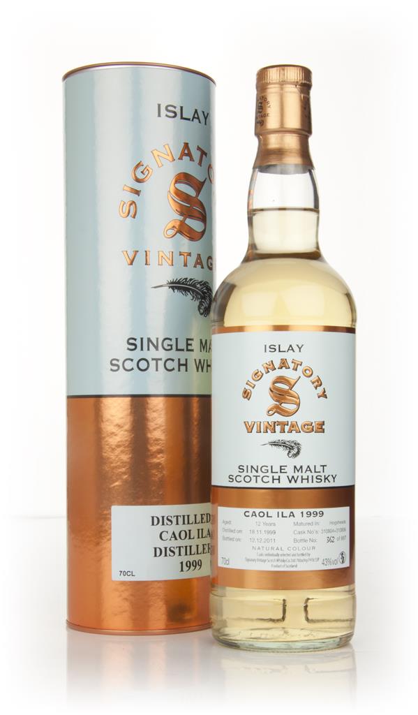 Caol Ila 12 Year Old 1999 (Signatory) Single Malt Whisky