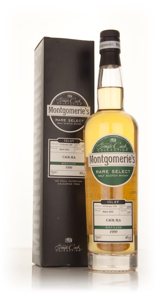 Caol Ila 23 Year Old 1990 (cask 1477) - Rare Select (Montgomeries) Single Barrel Whisky