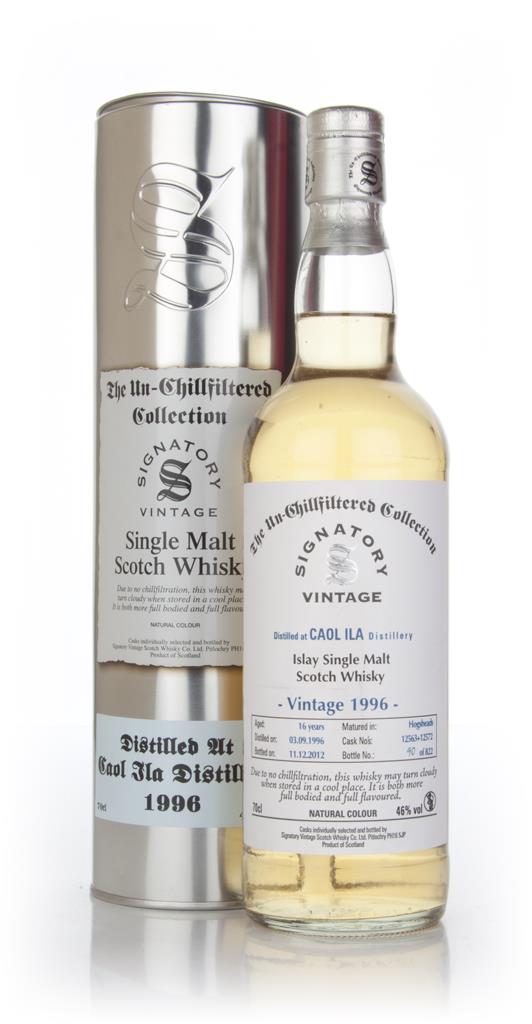 Caol Ila 16 Year Old 1996 (casks 12567+12575) - Un-Chillfiltered Colle Single Malt Whisky