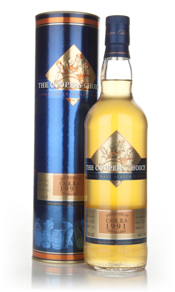 Caol Ila 21 Year Old 1991 - Coopers Choice (Vintage Malt Whisky Co) Single Malt Whisky