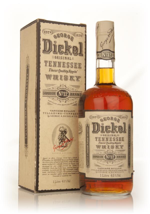 George Dickel Original Tennessee Whisky - 1980s Tennessee Whiskey