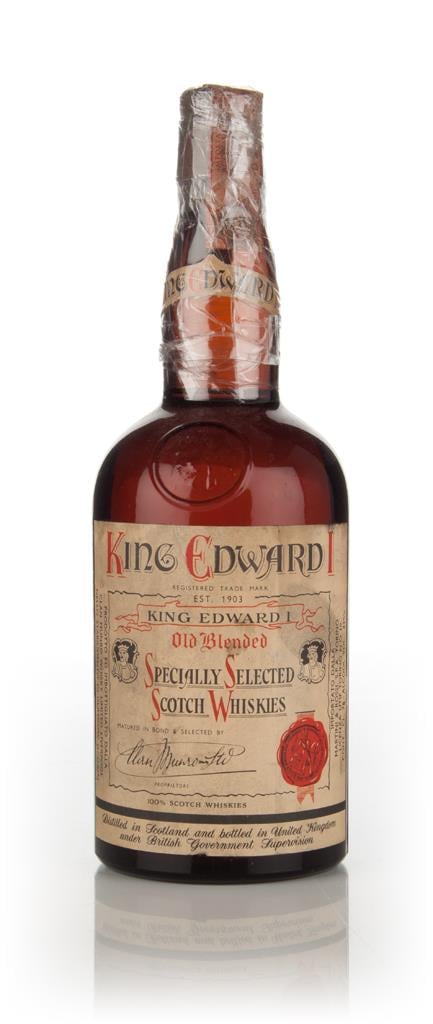King Edward I Blended Scotch Whisky - 1960s Blended Whisky