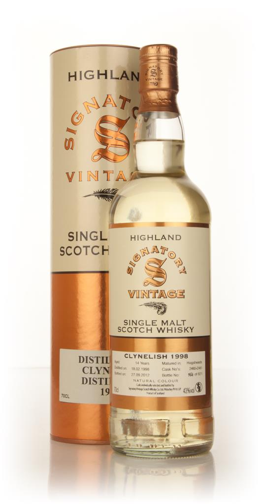 Clynelish 14 Year Old 1998 (casks 2460+2461) (Signatory) Single Malt Whisky