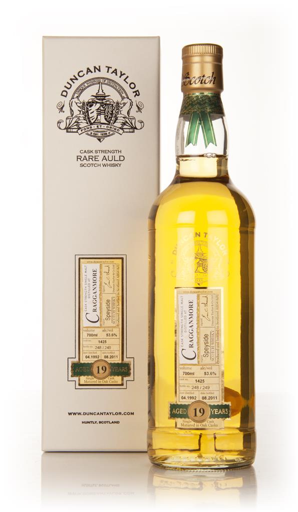 Cragganmore 19 Year Old 1992 - Rare Auld (Duncan Taylor) Single Malt Whisky