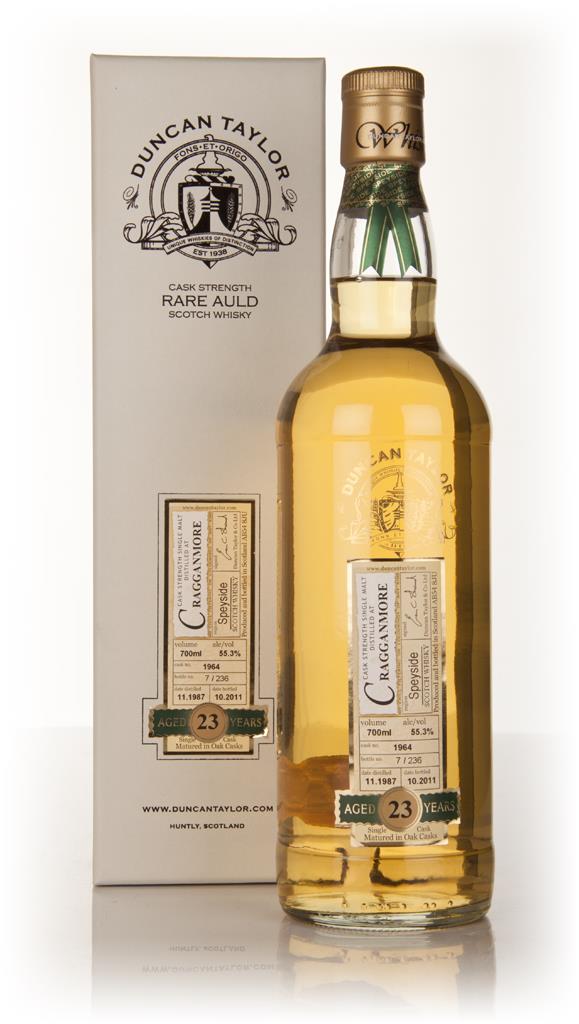 Cragganmore 23 Year Old 1987 - Rare Auld (Duncan Taylor) Single Malt Whisky