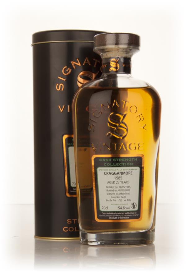 Cragganmore 27 Year Old 1985 (cask 1240) - Cask Strength Collection (S Single Malt Whisky