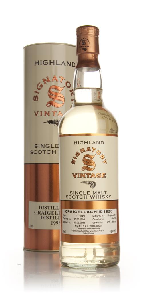Craigellachie 11 Year Old 1998 (Signatory) Single Malt Whisky