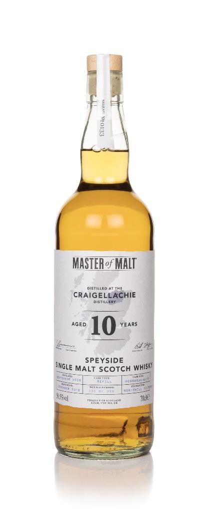 Craigellachie 10 Year Old 2008 (Master of Malt) Single Malt Whisky