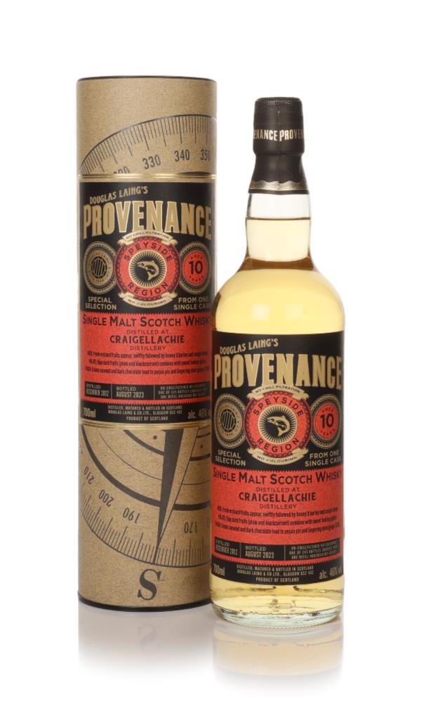 Craigellachie 10 Year Old 2012 (casl 18155) - Provenance (Douglas Lain Single Malt Whisky