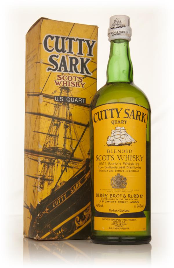 Cutty Sark Blended Scotch Whisky - 1960s Blended Whisky