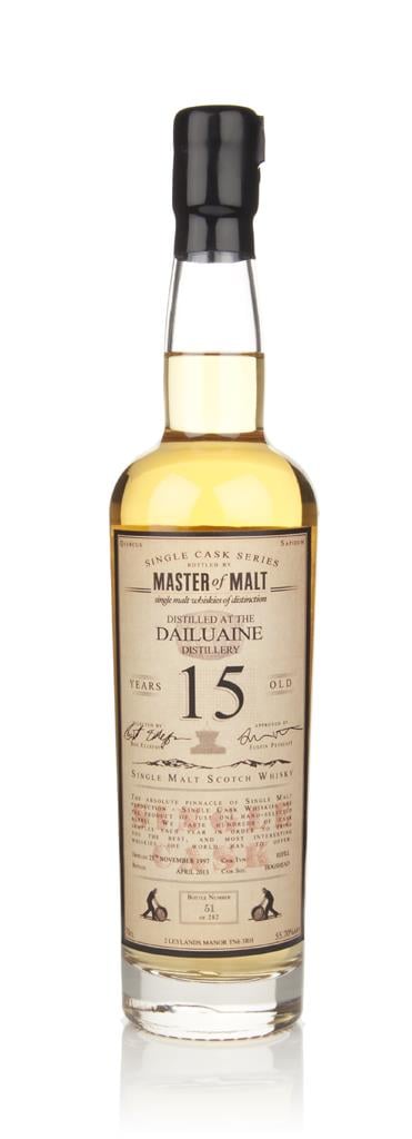 Dailuaine 15 Year Old 1997 - Single Cask (Master of Malt) Single Malt Whisky