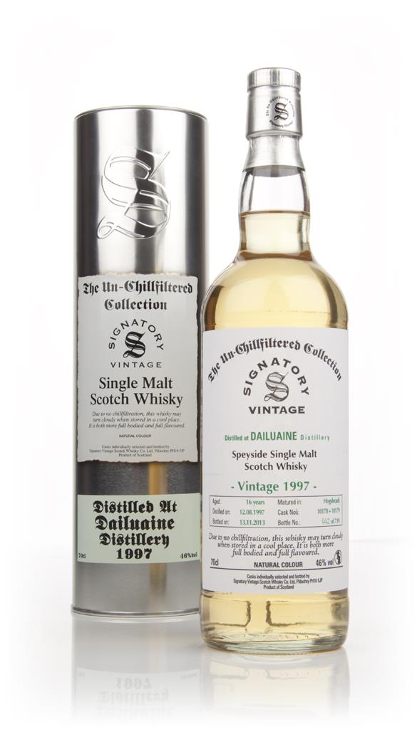 Dailuaine 16 Year Old 1997 (cask 10178-10179) - Un-chillfilltered (Sig Single Malt Whisky