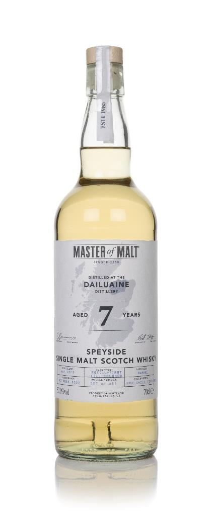 Dailuaine 7 Year Old 2015 Bourbon Barrel Single Cask (Master of Malt) Single Malt Whisky
