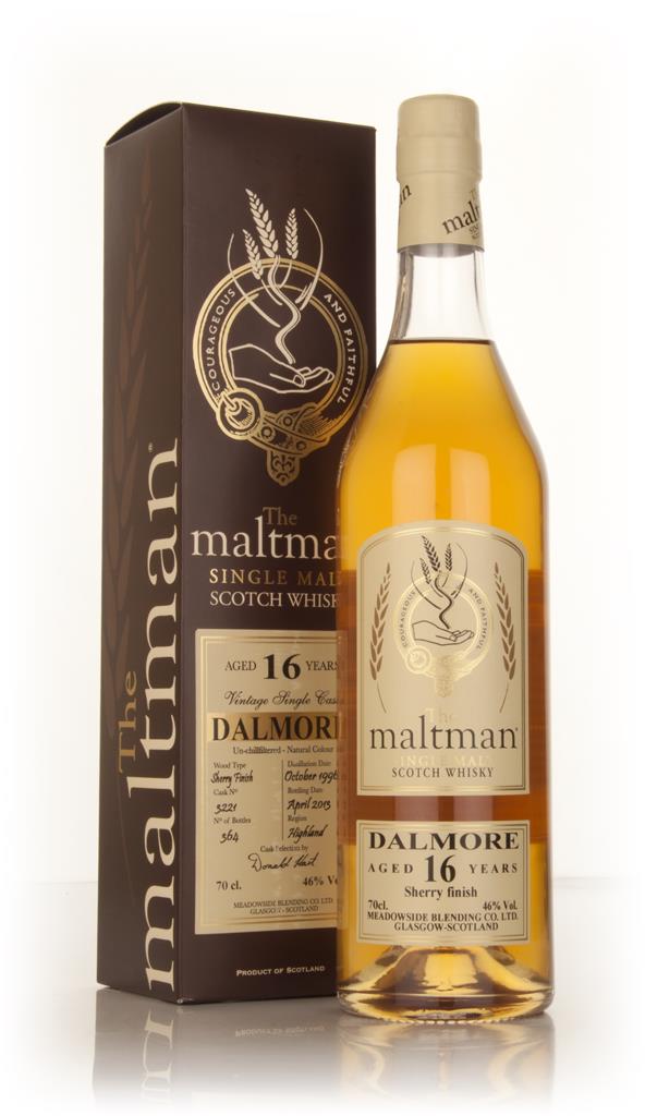 Dalmore 16 Year Old 1996 (cask 3221) (The Maltman) Single Malt Whisky