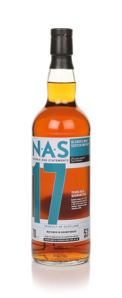 17 Year Old Blended Malt - Notable Age Statements (Decadent Drinks) Blended Whisky