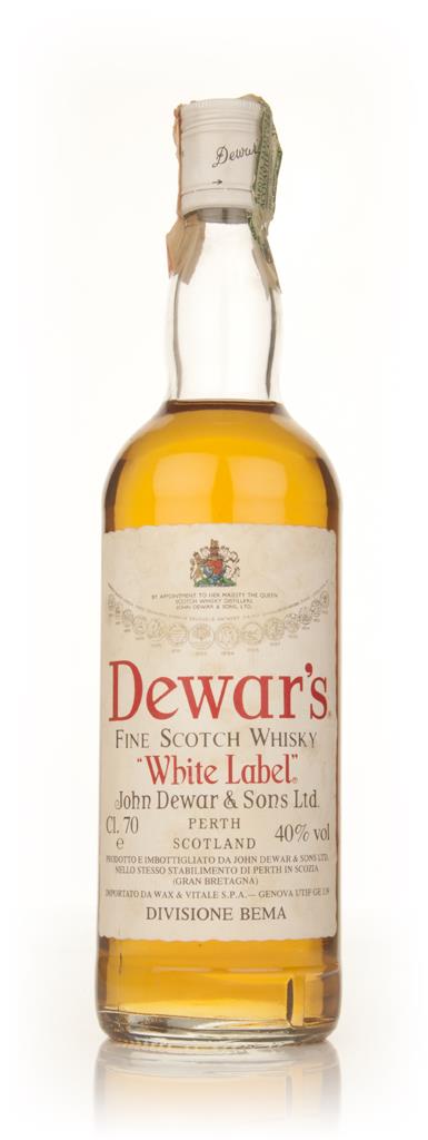 Dewars Blended Scotch Whisky - 1970s Blended Whisky