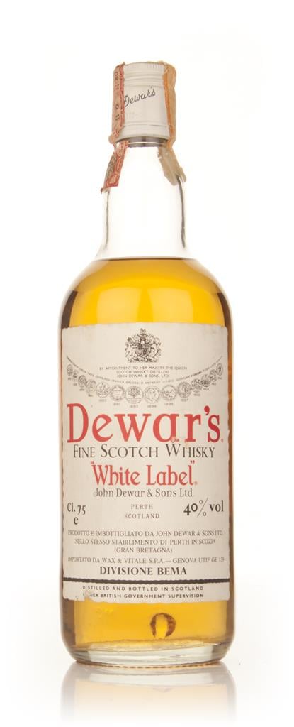 Dewars Blended Scotch Whisky 75cl - 1970s Blended Whisky