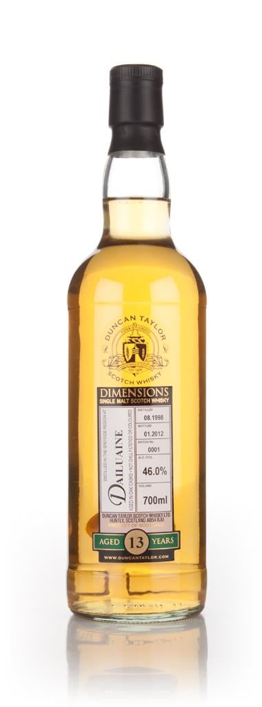 Dailuanie 13 Year Old 1998 - Dimensions (Duncan Taylor) Single Malt Whisky