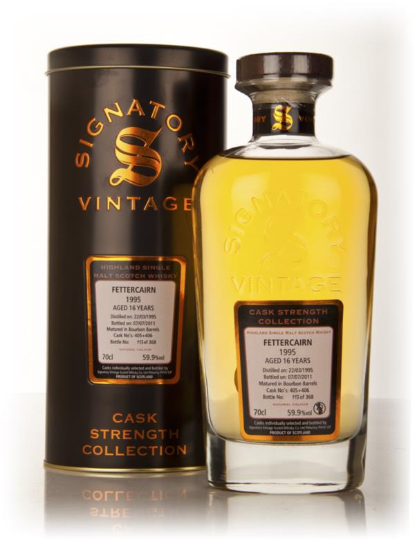 Fettercairn 16 Year Old 1995 - Cask Strength Collection (Signatory) Single Malt Whisky