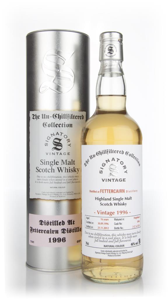 Fettercairn 16 Year Old 1996 - Un-Chillfiltered (Signatory) Single Malt Whisky