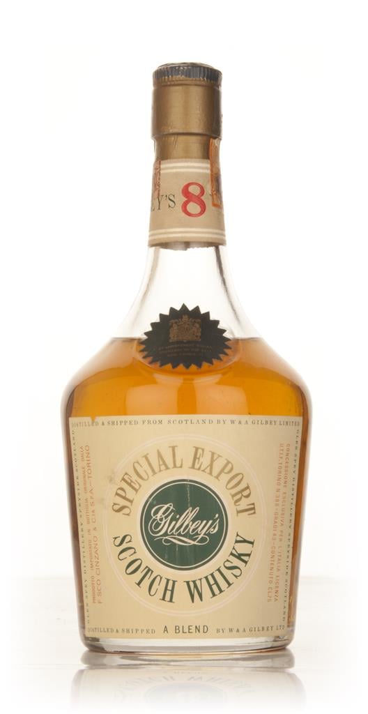 Gilbeys 8 Year Old Special Export - 1950s Blended Whisky