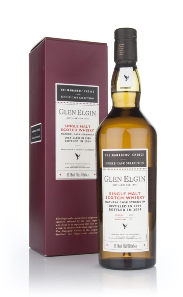 Glen Elgin 1998 - Managers Choice Single Malt Whisky