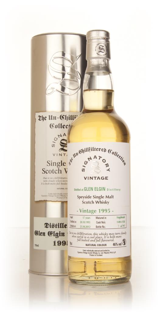 Glen Elgin 17 Year Old 1995 (casks 1149+1150) - Un-Chillfiltered (Sign Single Malt Whisky
