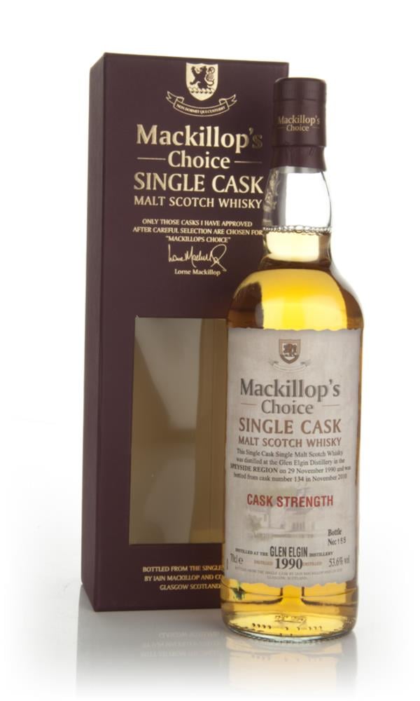 Glen Elgin 1990 (cask 134) - Mackillop's Choice (bottled 2010) Single Malt Whisky