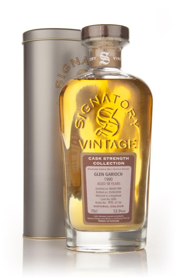 Glen Garioch 18 Year Old 1990 - Cask Strength Collection (Signatory) Single Malt Whisky