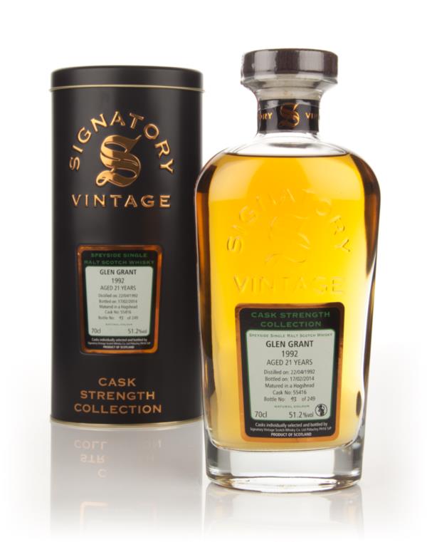 Glen Grant 21 Year Old 1992 (cask 55416) - Cask Strength Collection (S Single Malt Whisky