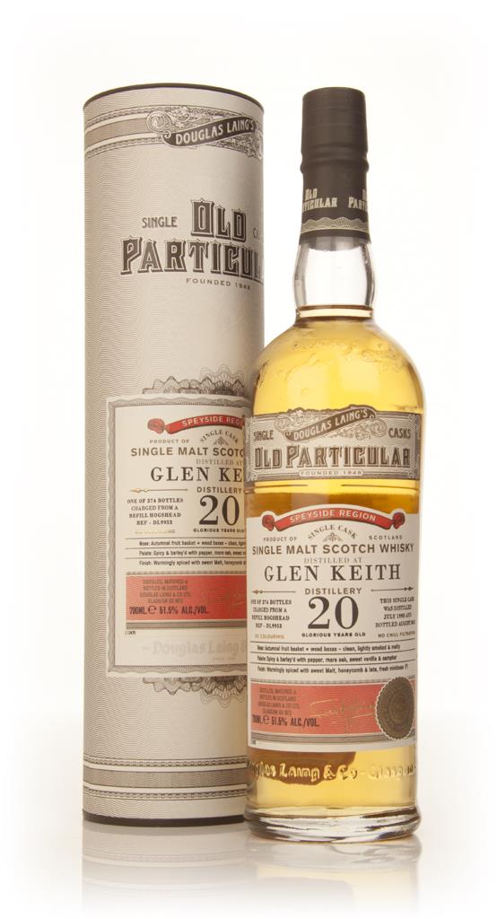 Glen Keith 20 Year Old 1993 (cask 9953) - Old Particular (Douglas Lain Single Malt Whisky