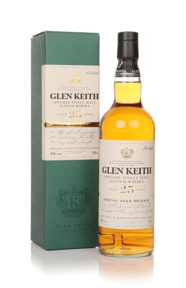 Glen Keith 25 Year Old - Secret Speyside Collection Single Malt Whisky