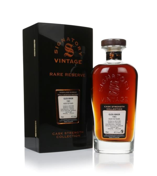 Glen Mhor 50 Year Old 1965 (cask 3934) - Cask Strength Collection Rare Single Malt Whisky