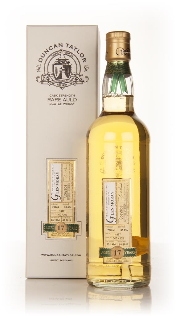 Glen Moray 17 Year Old 1994 - Rare Auld (Duncan Taylor) Single Malt Whisky