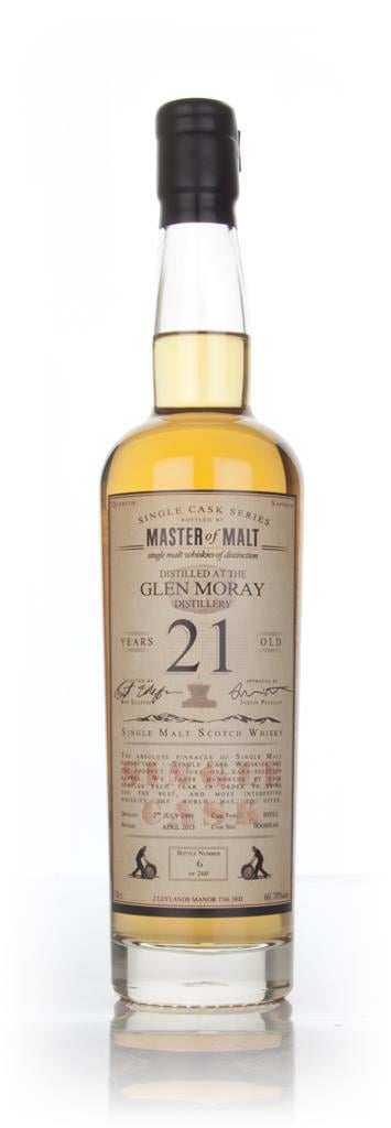 Glen Moray 21 Year Old 1991 - Single Cask (Master of Malt) Single Malt Whisky