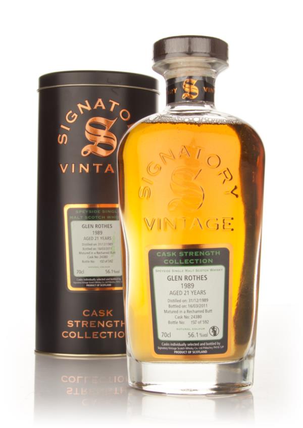 Glen Rothes 21 Year Old 1989 Cask 24380 - Cask Strength Collection (Si Single Malt Whisky