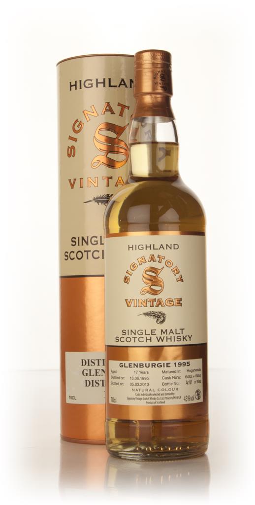 Glenburgie 17 Year Old 1995 (casks 6452+6453) (Signatory) Single Malt Whisky