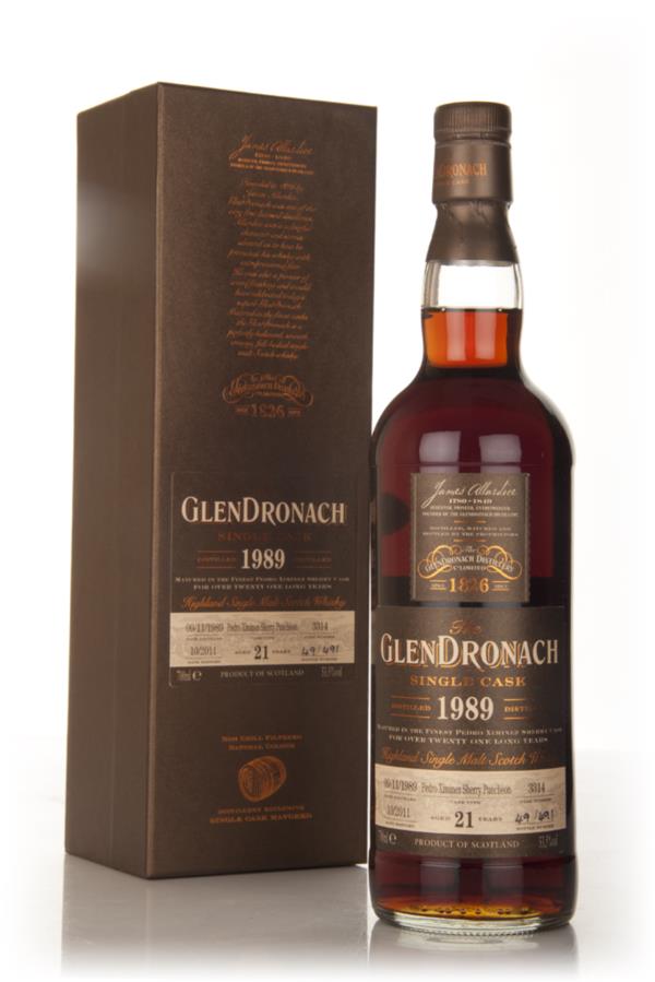 Glendronach 20 Year Old 1989 - PX Sherry Puncheon Single Malt Whisky